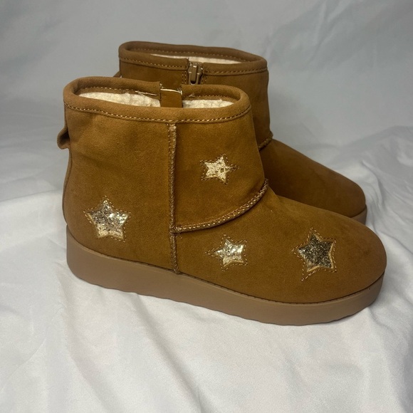 Jellypop Tan Star Kids Boots - Picture 1 of 7